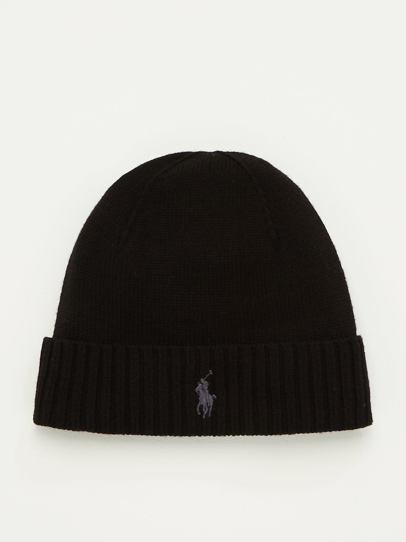 grey ralph lauren beanie