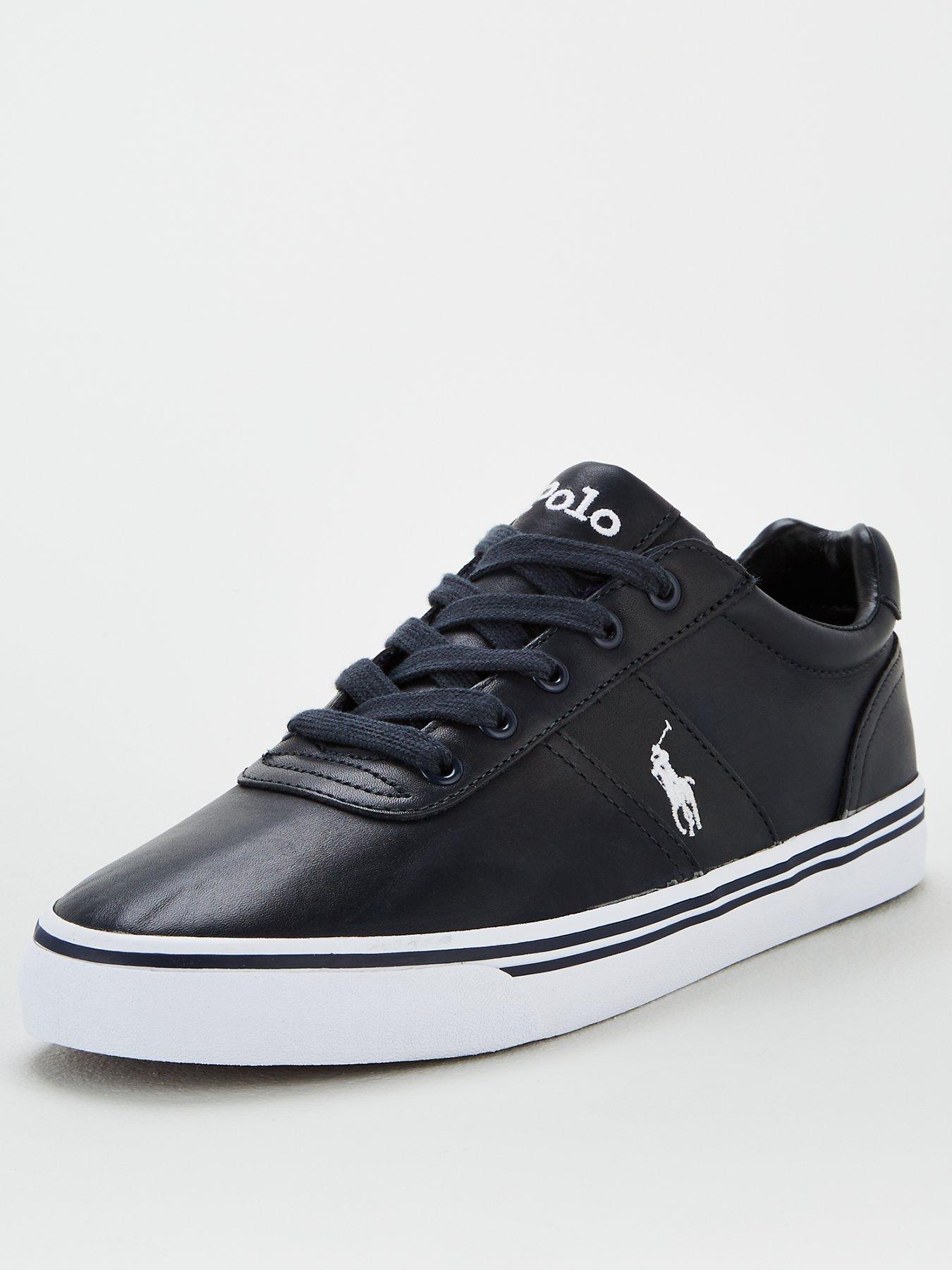 ralph lauren hanford trainers black