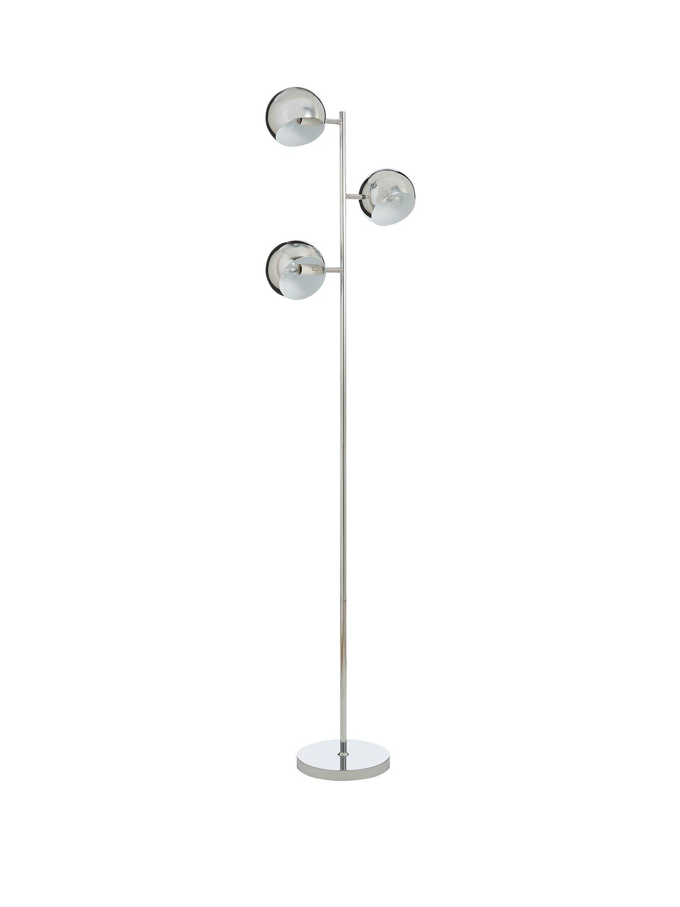 3 shade floor lamp