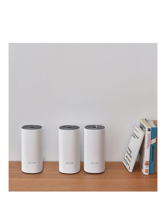 stillFront image of tp-link-deco-e4-3-pack-ac1200-whole-home-wi-fi