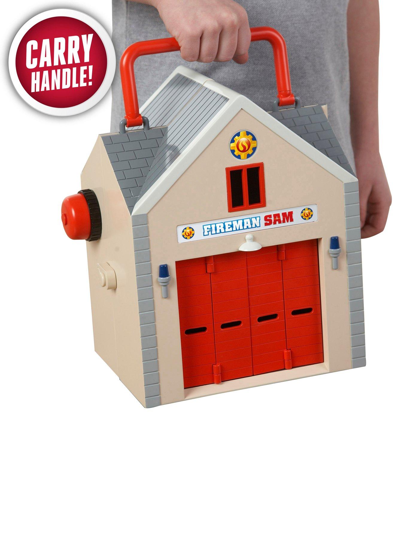 deluxe fire station playset