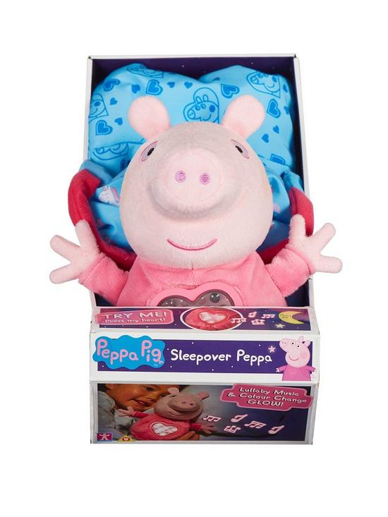 front image of peppa-pig-sleepover-peppa
