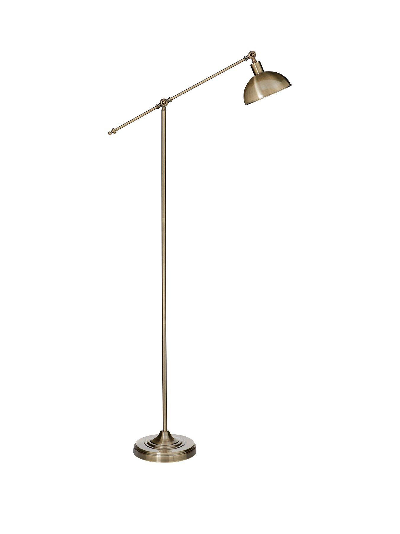 gold stand up lamp