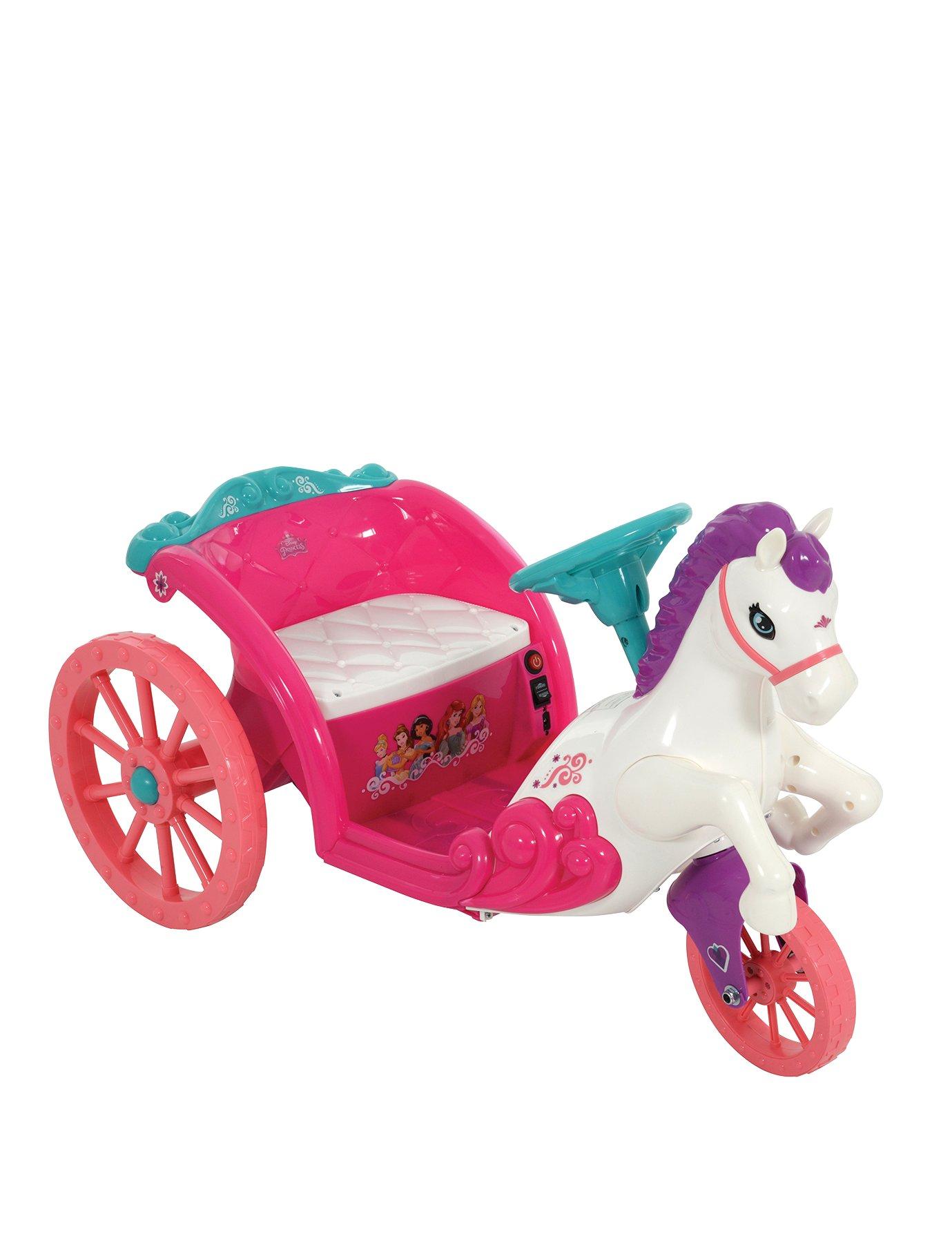 disney princess carriage ride on toy