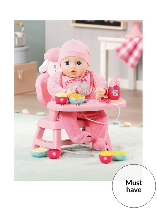 back image of baby-annabell-lunch-time-table