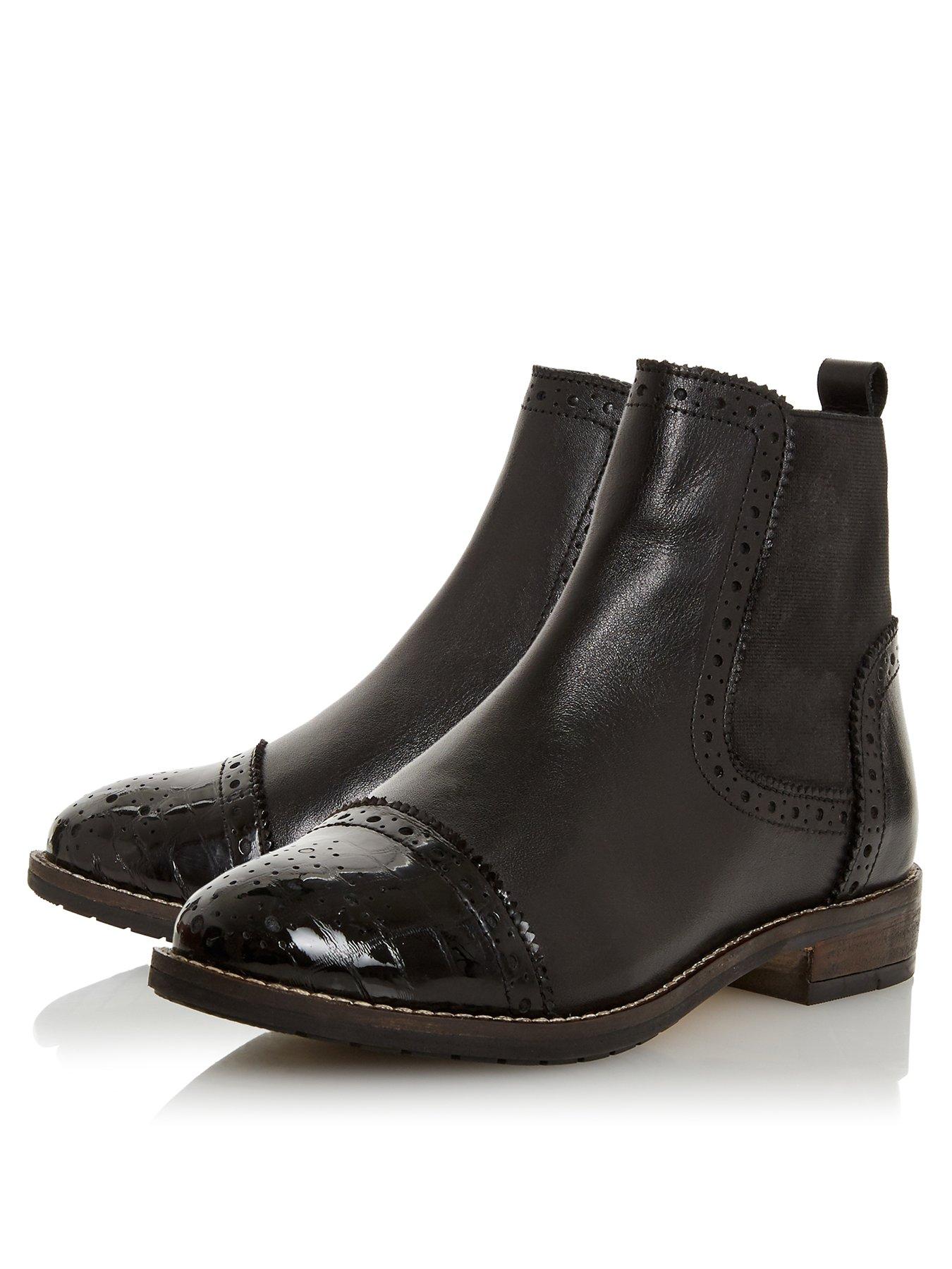 black chelsea boots dune
