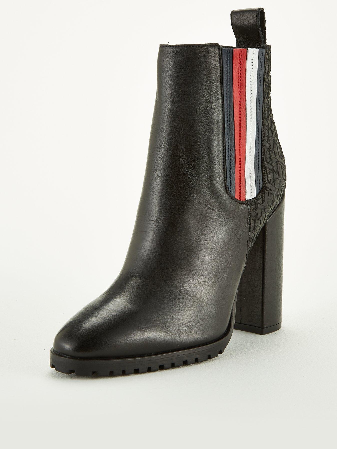 tommy hilfiger buckle high boot