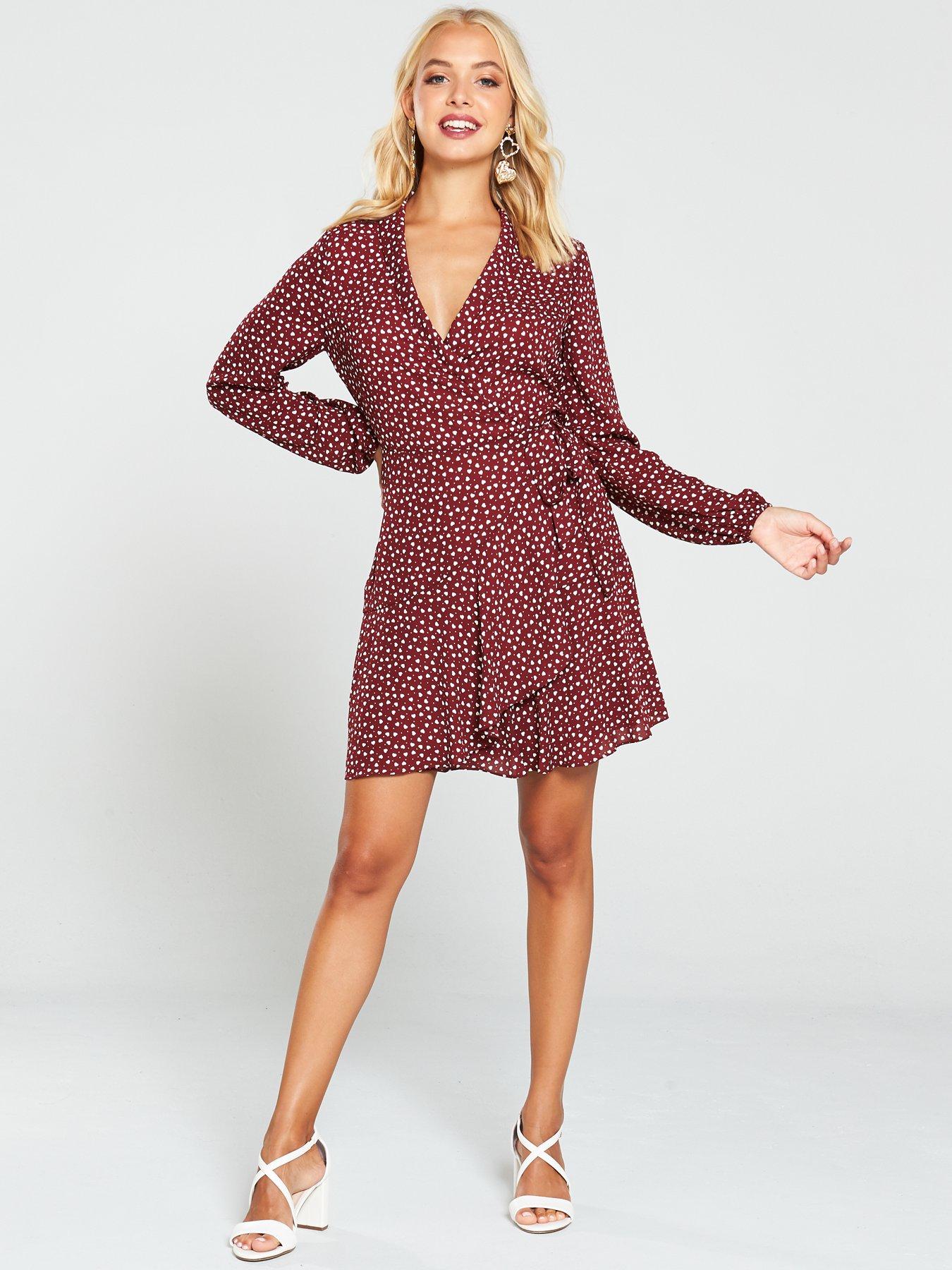 Oasis heart hot sale dress