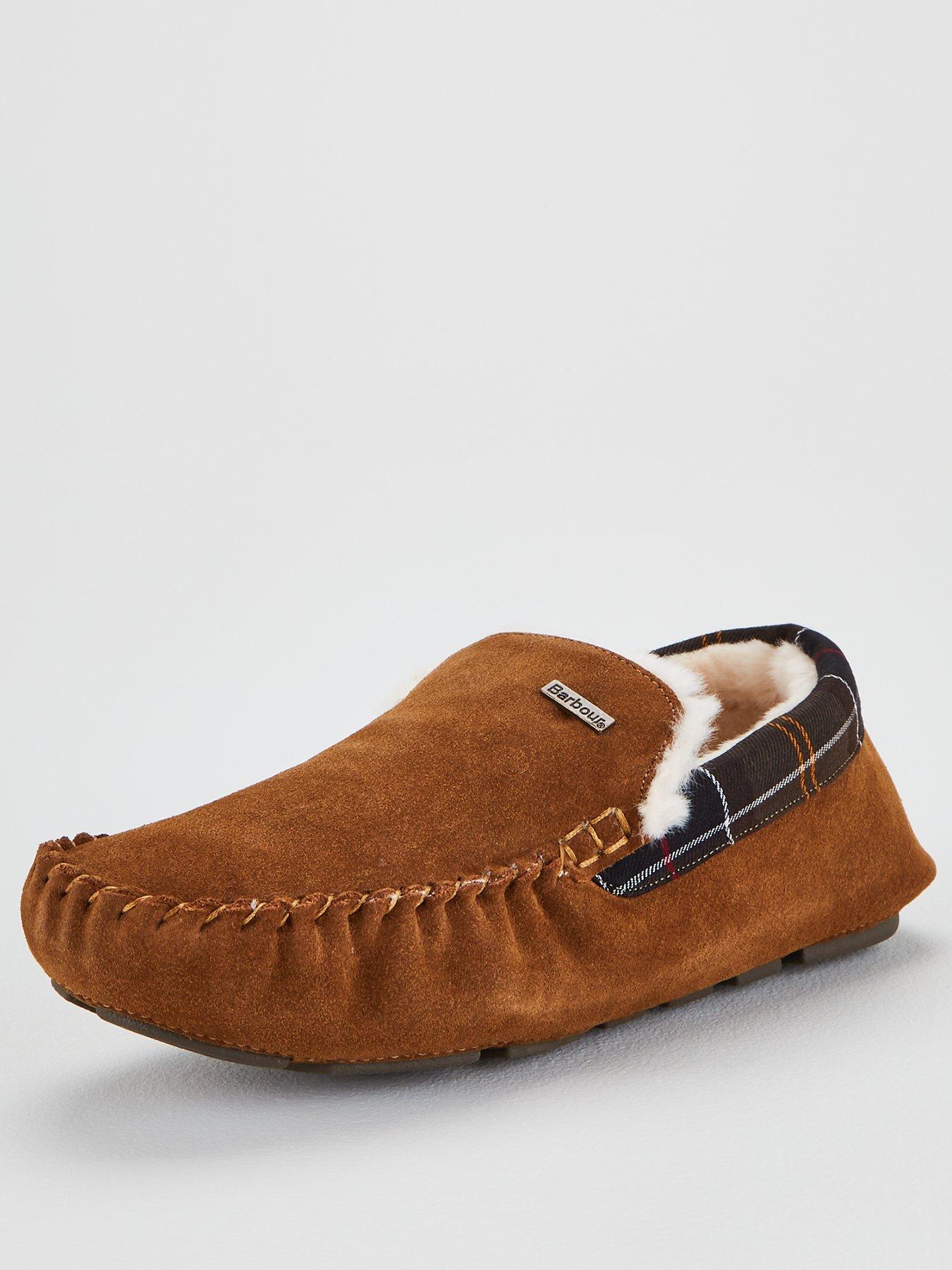 barbour monty slippers camel
