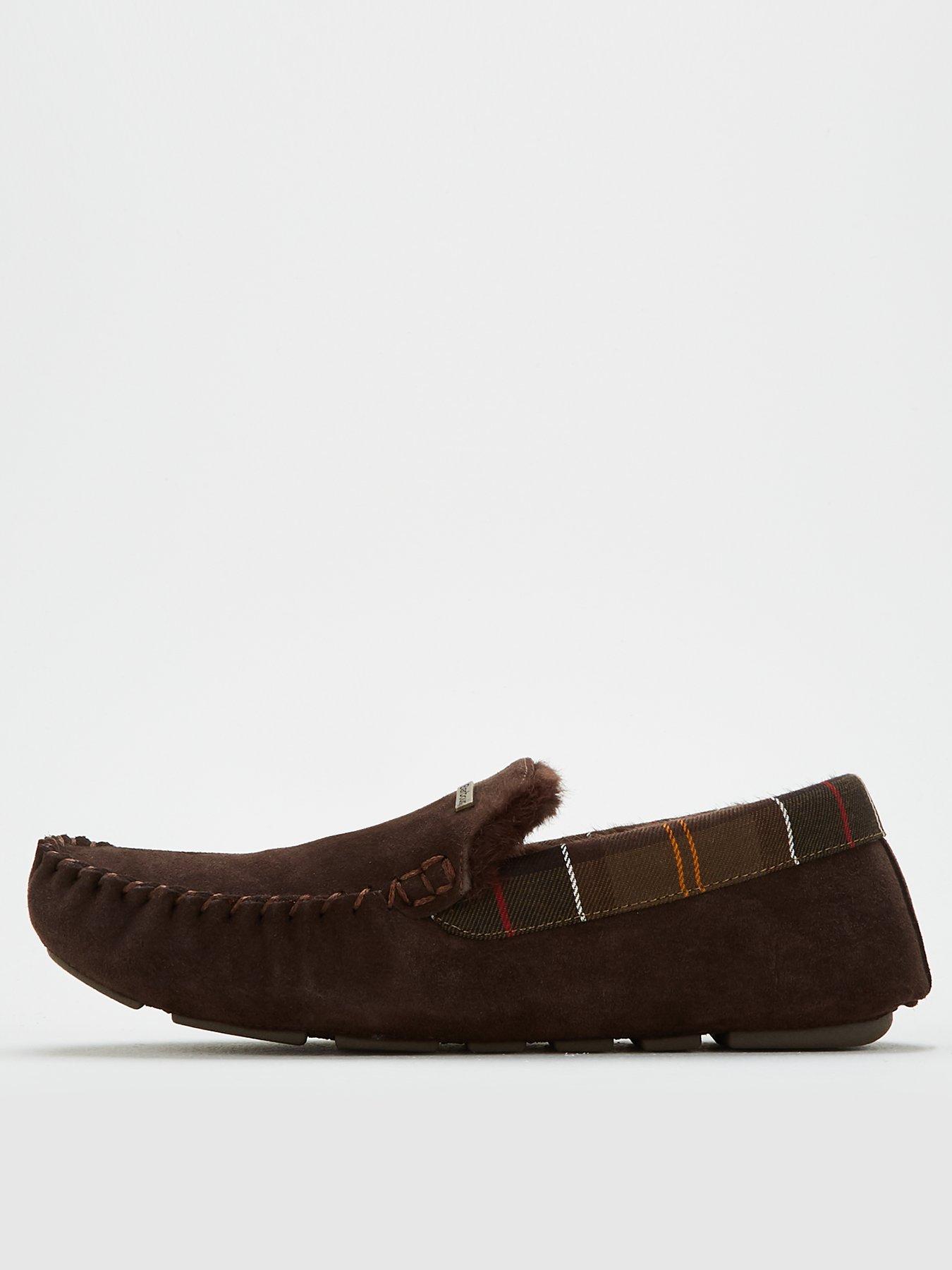 Image 3 of 6 of Barbour Monty Slippers - Brown