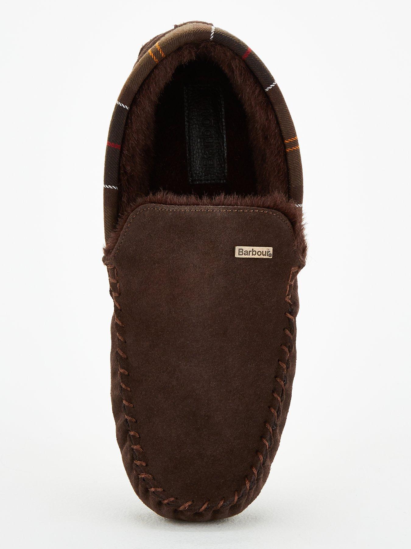 Image 4 of 6 of Barbour Monty Slippers - Brown