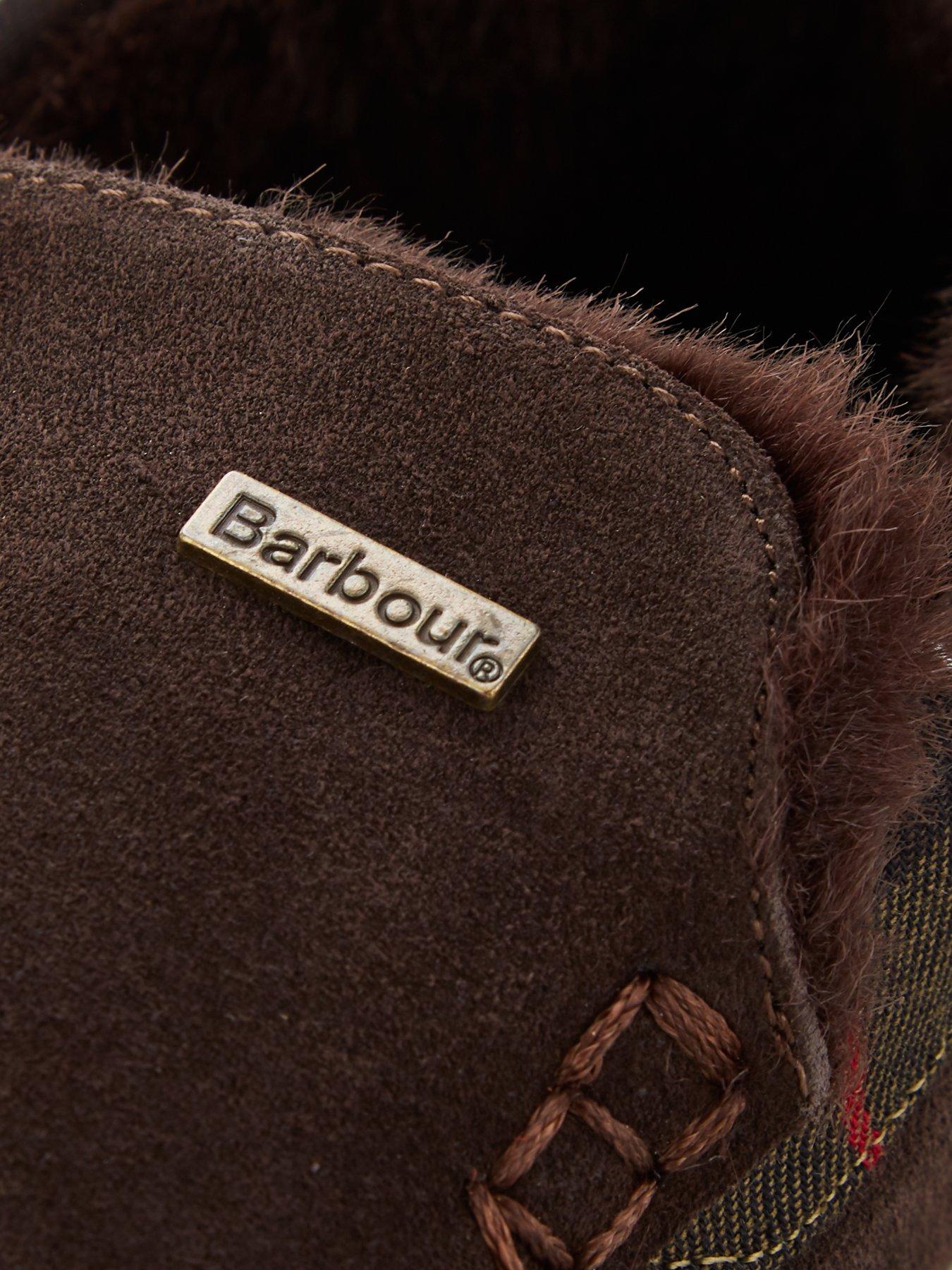 Image 6 of 6 of Barbour Monty Slippers - Brown