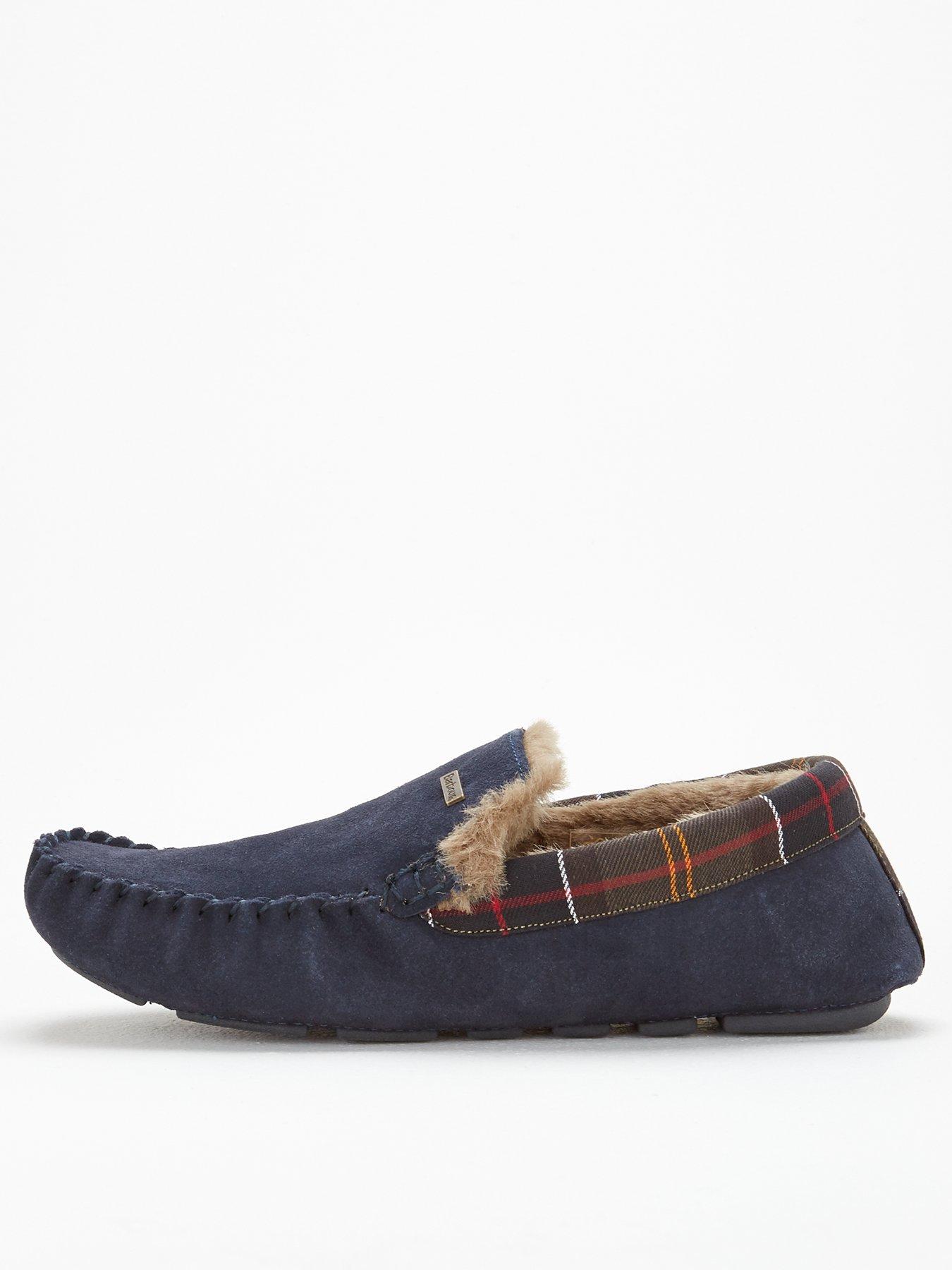 Barbour slippers navy hot sale