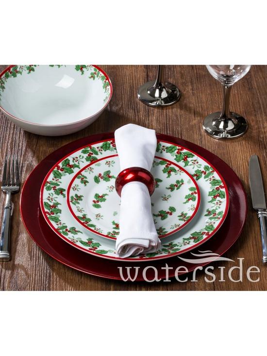 stillFront image of waterside-christmasnbspholly-18-piece-dinner-set