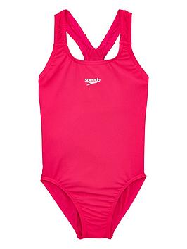Speedo Speedo Essential Endurance+ Medalist Swimsuit - Pink Picture