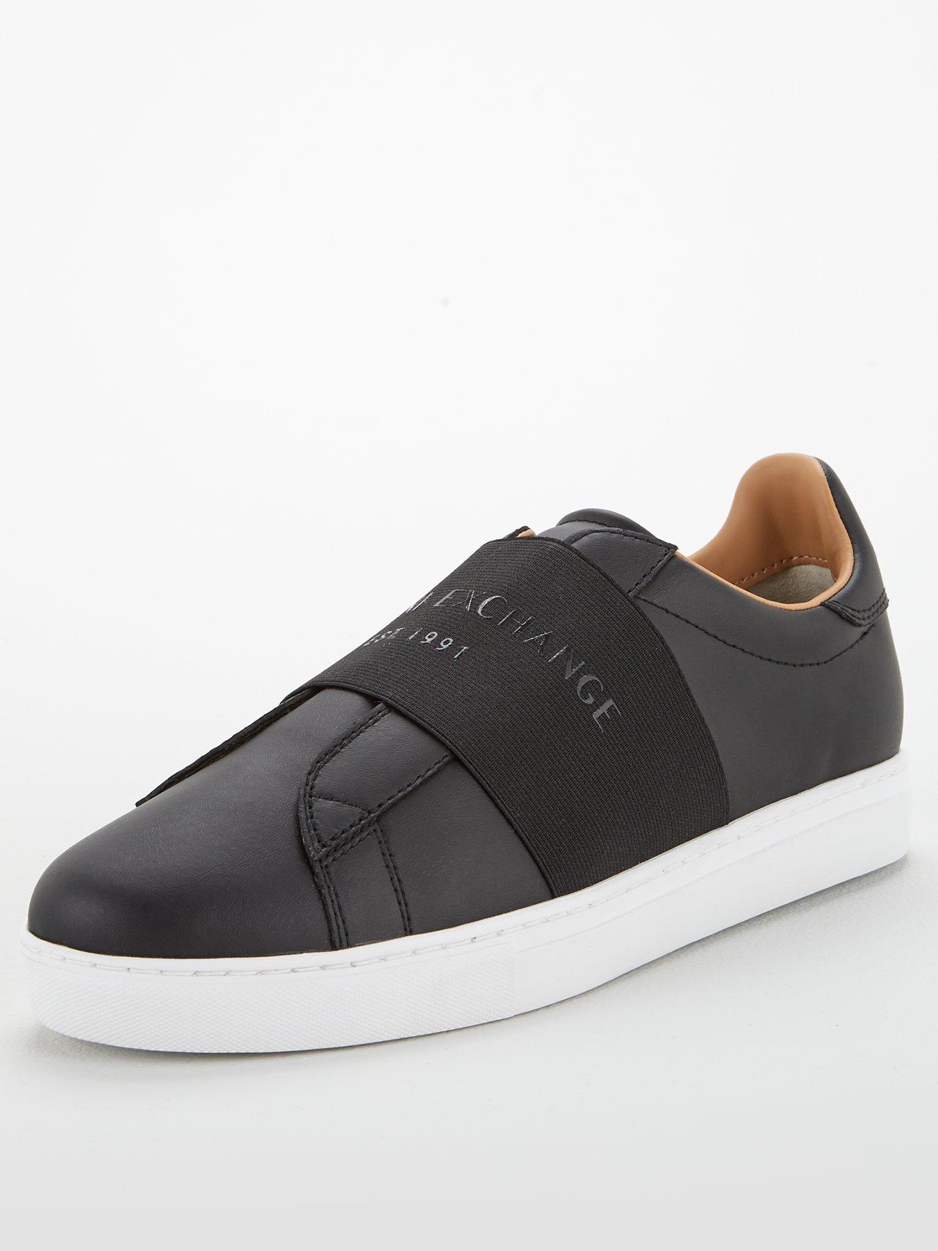 armani strap trainers