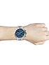  image of boss-hero-sport-lux-blue-sunray-chronograph-dial-stainless-steel-bracelet-mens-watch