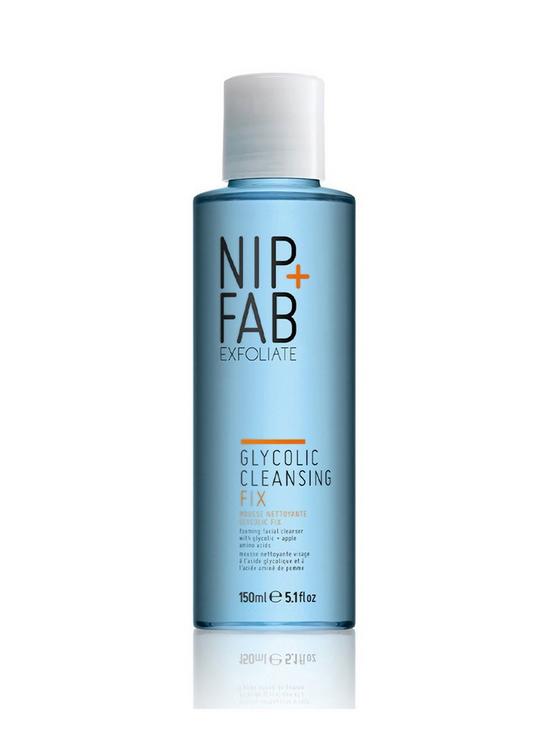 front image of nip-fab-glycolic-fix-cleanser-150ml
