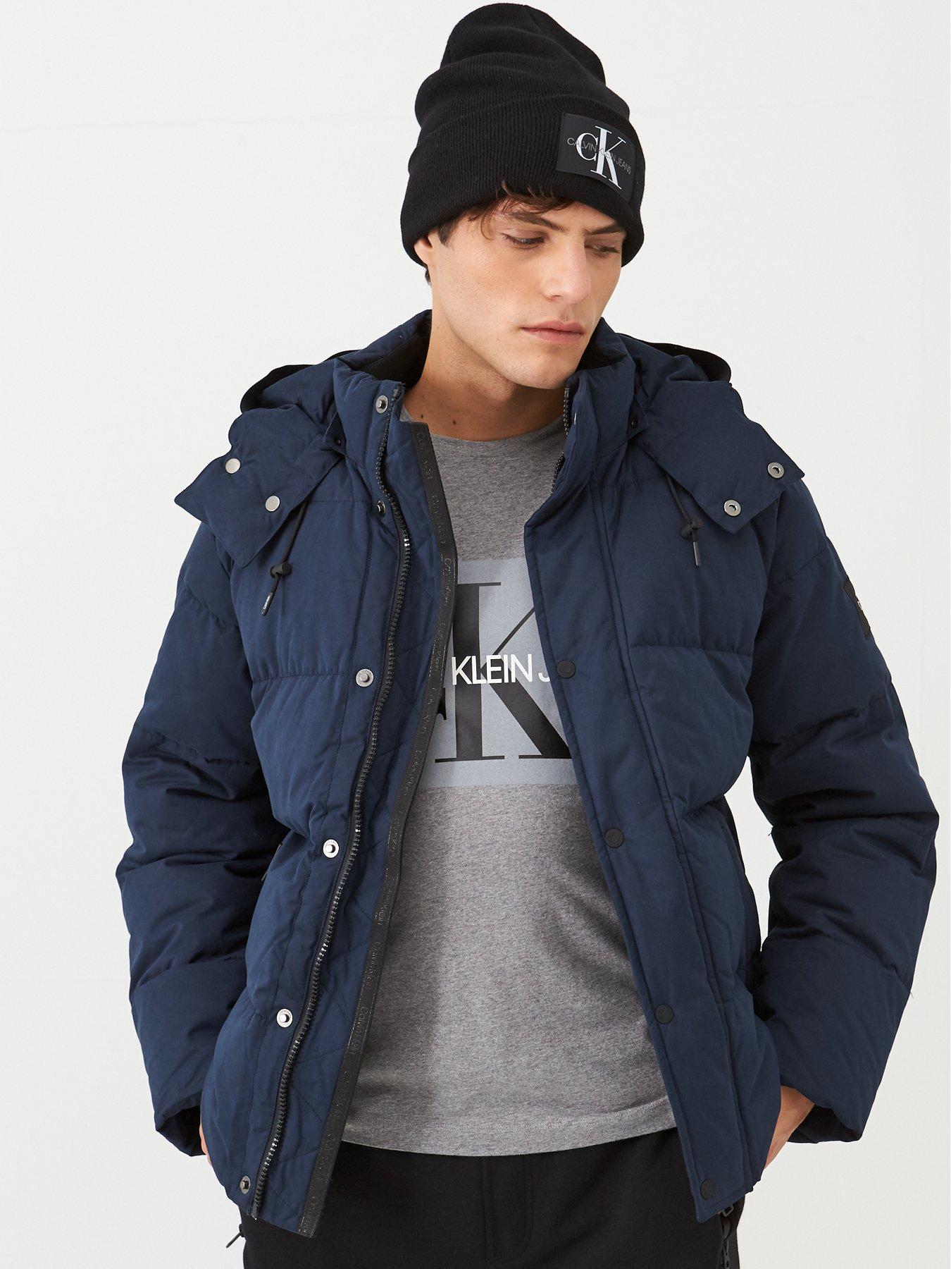 calvin klein navy jacket