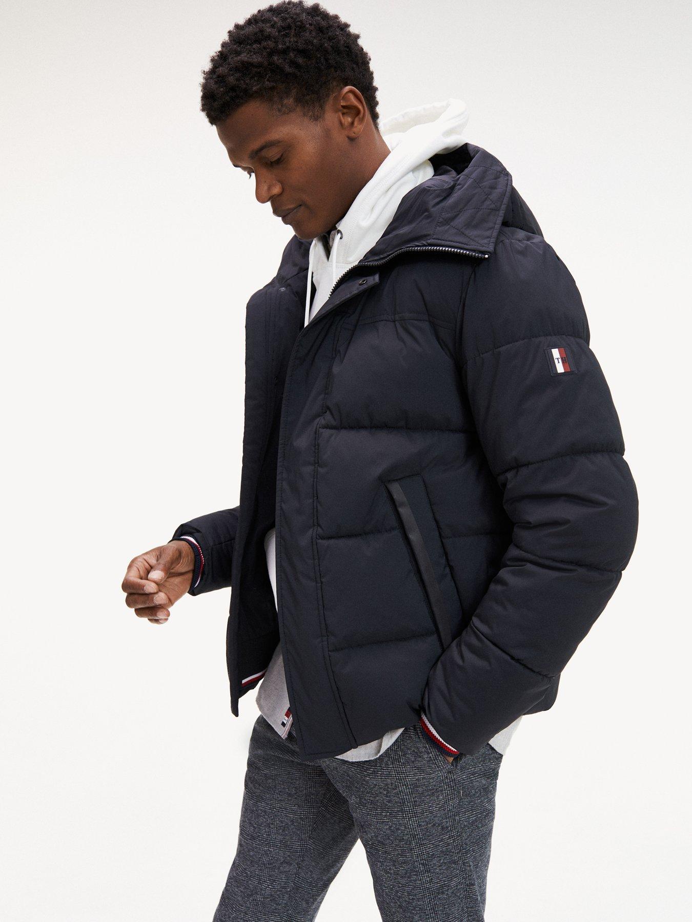 tommy hilfiger hooded padded parka