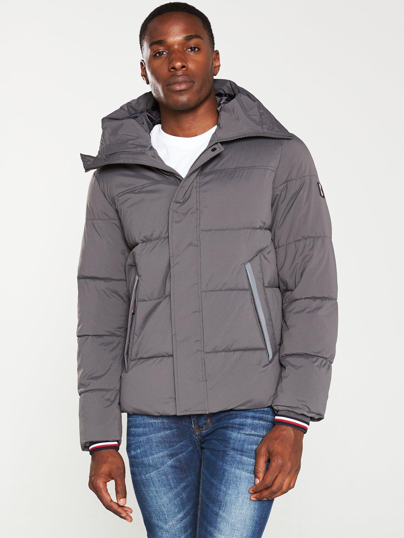 tommy hilfiger stretch hooded jacket