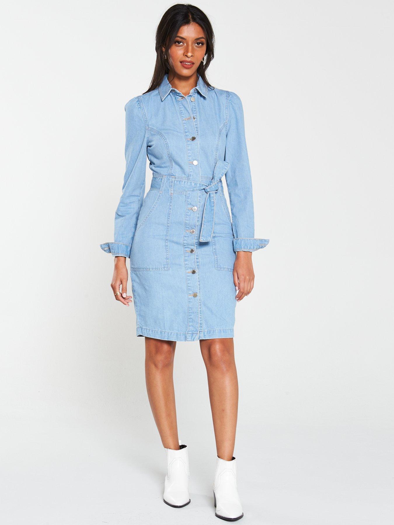 littlewoods denim dress