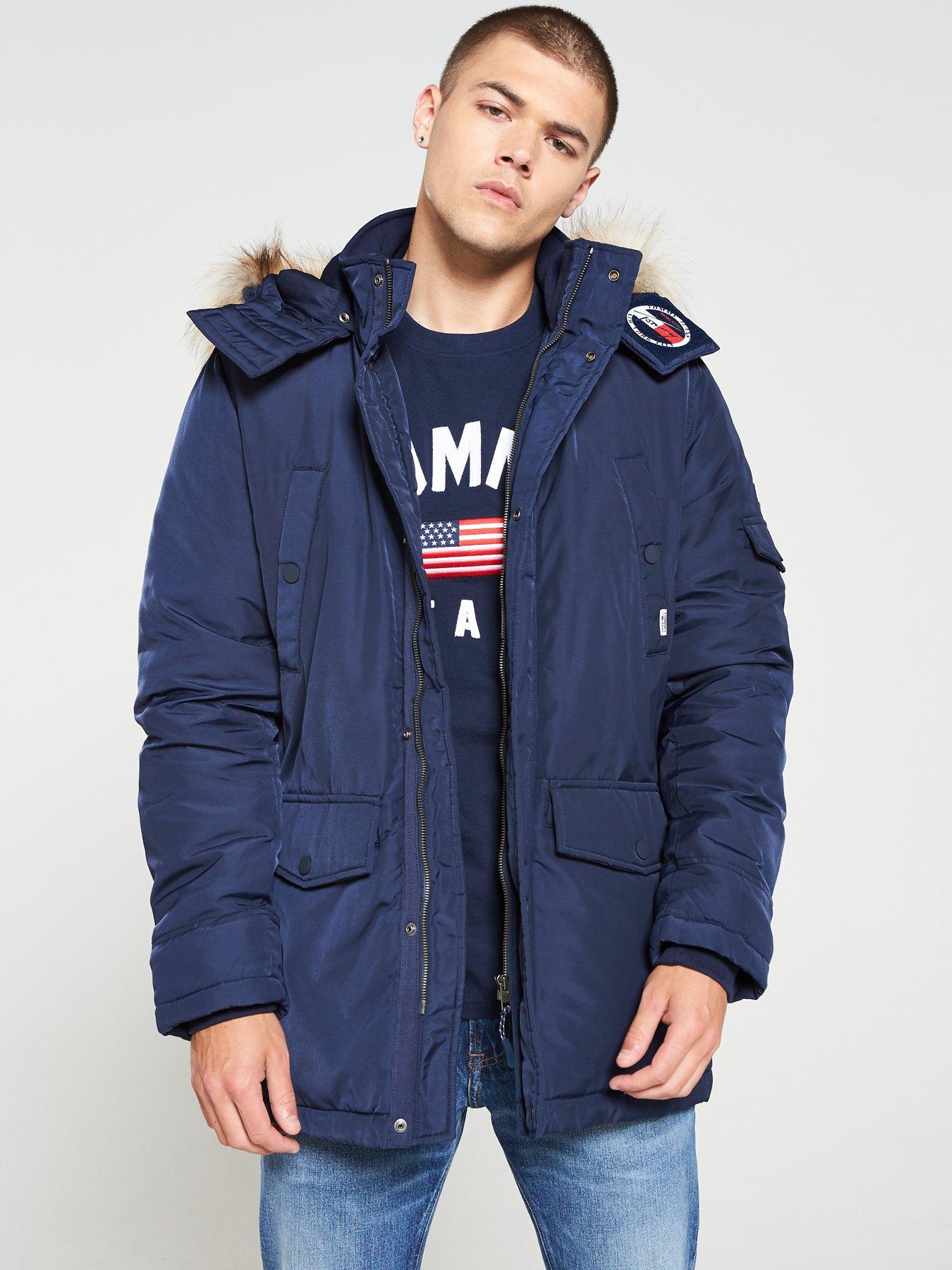 tommy jeans parka jacket