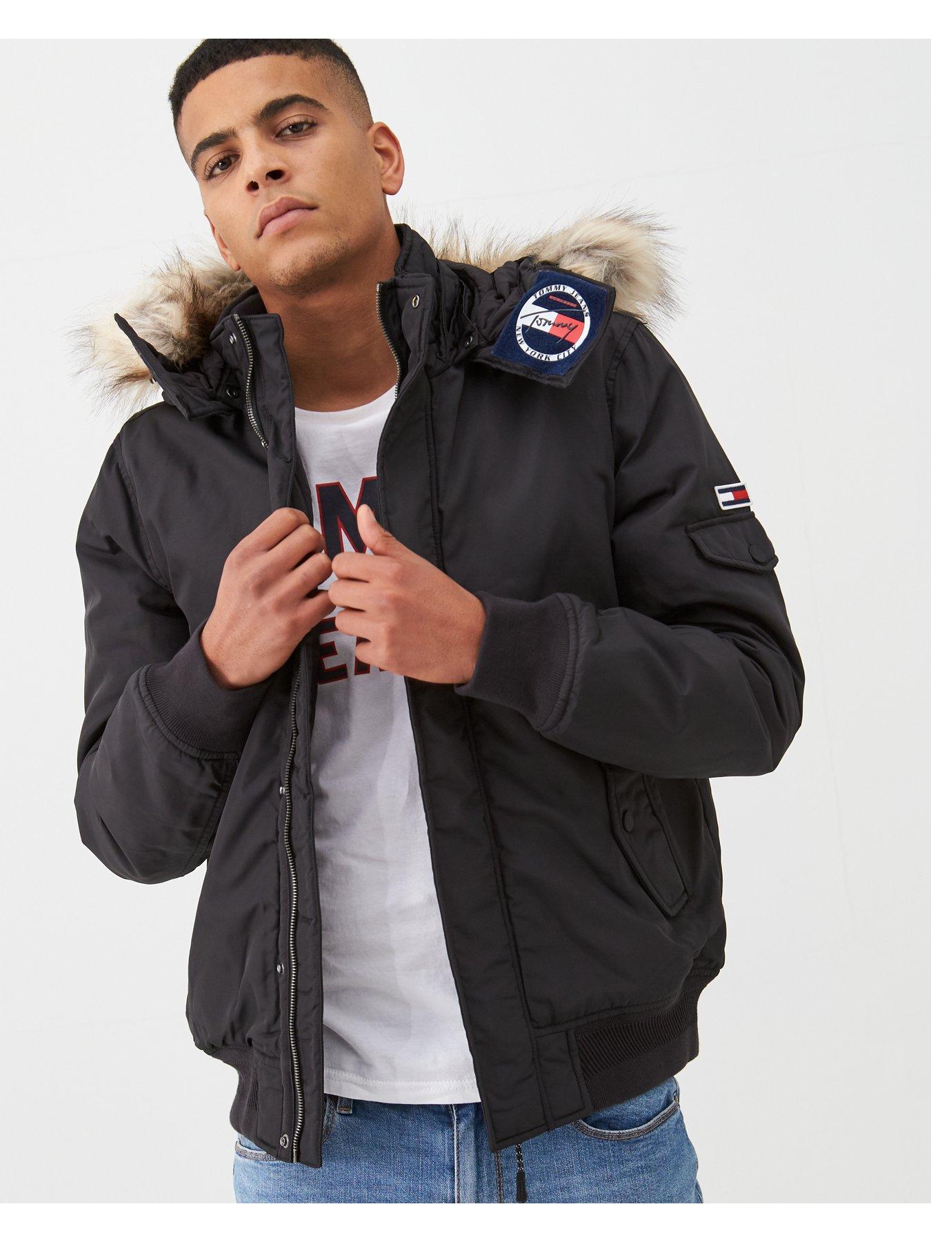 tommy jeans tech bomber jacket