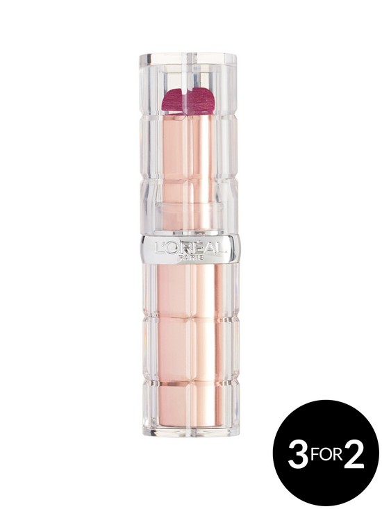 front image of loreal-paris-color-riche-plump-and-shine-lipstick