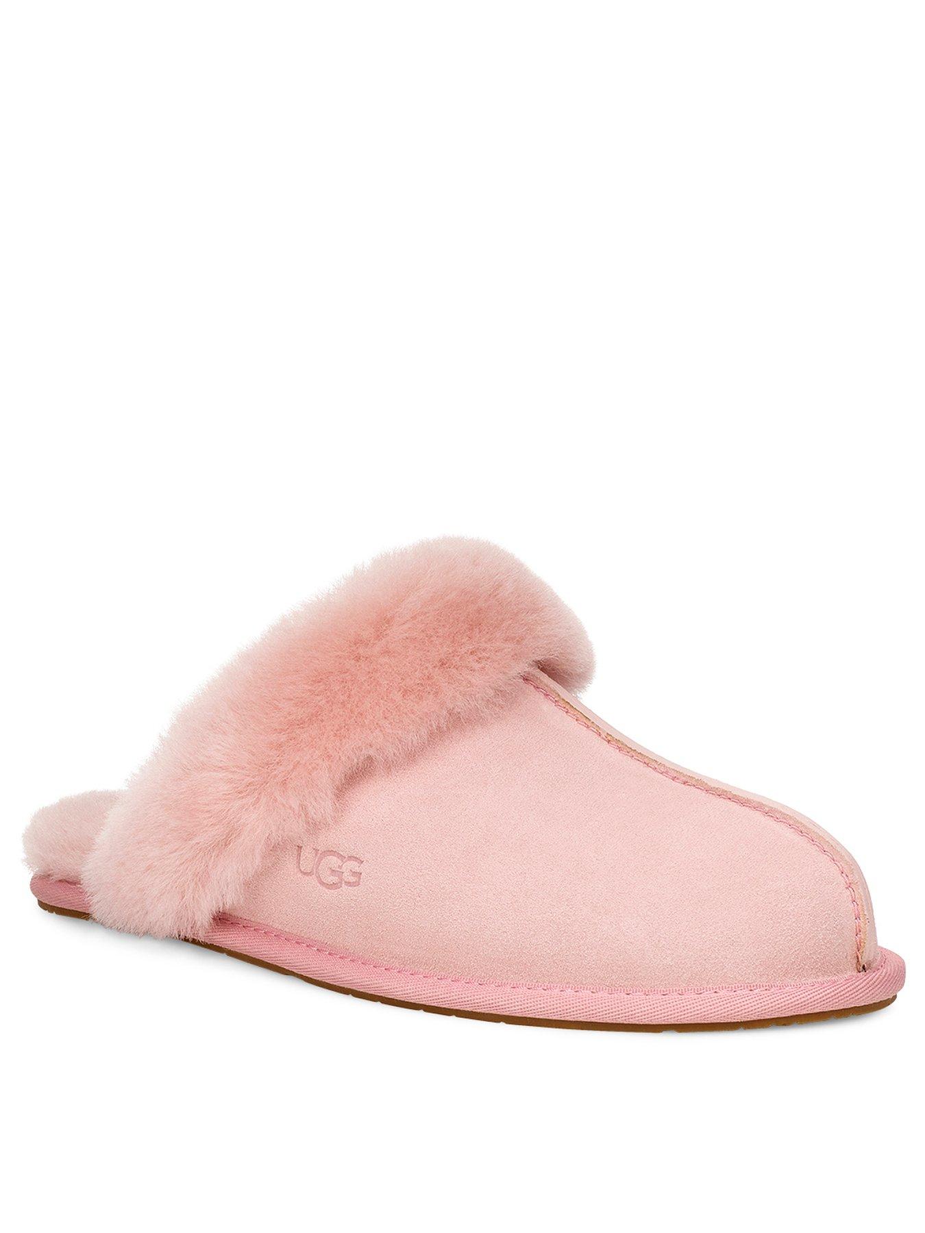 pink ugg slippers scuffette 