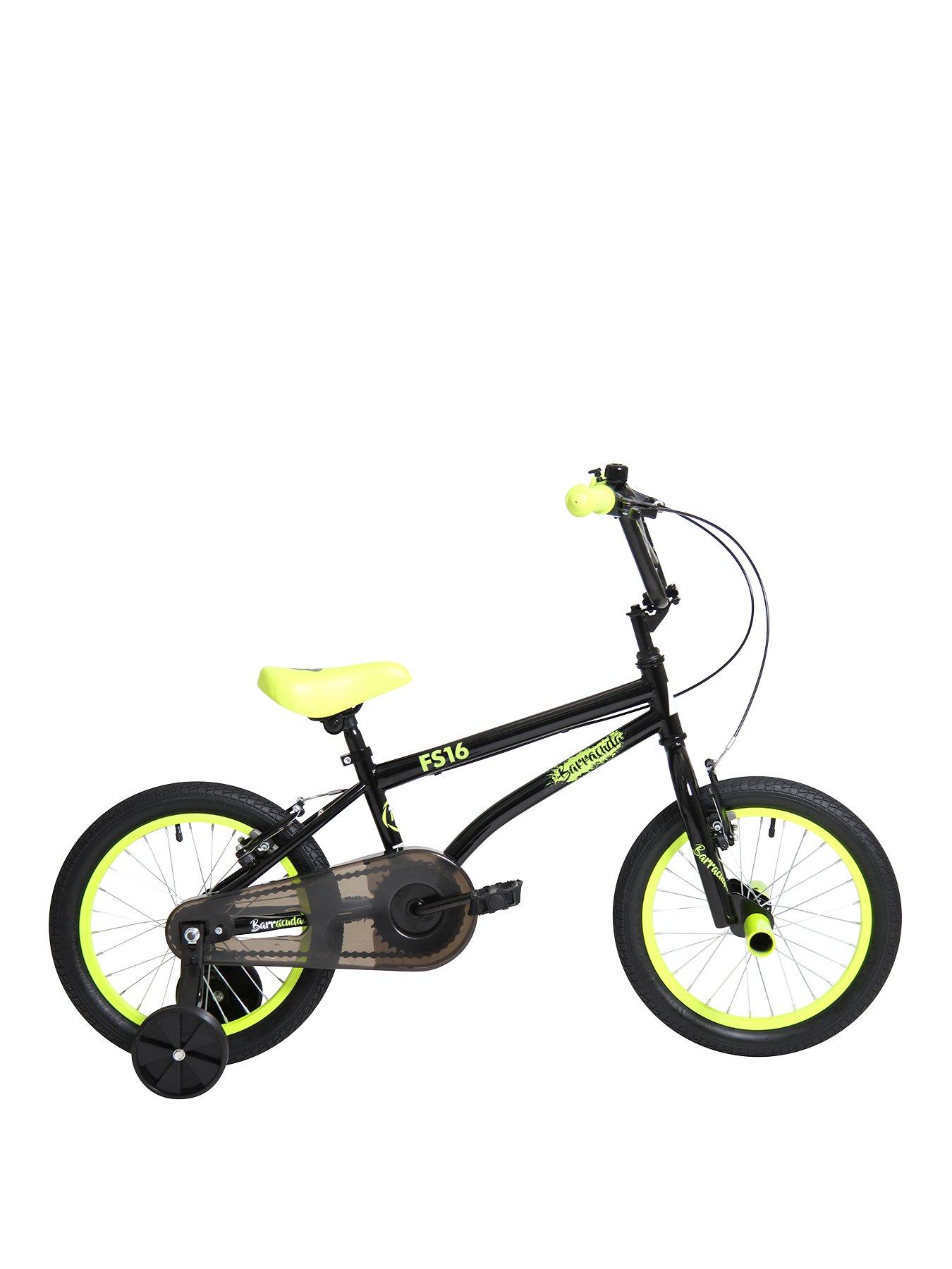 16-Inch X-Games FS-16 BMX//Freestyle Bicycle Black//Yellow