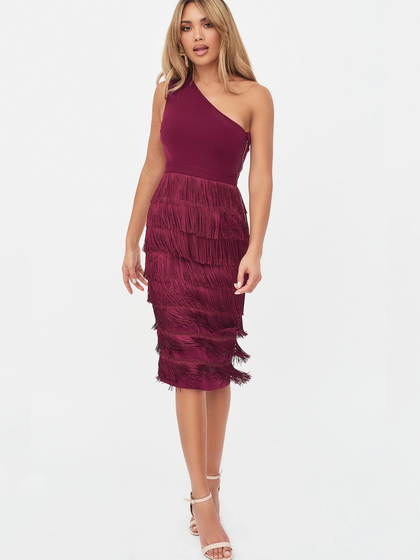 lavish alice fringe dress