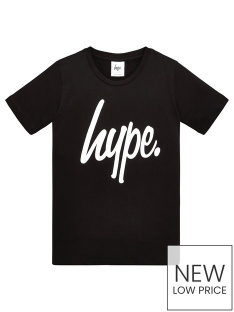hype-boys-core-script-t-shirt-black