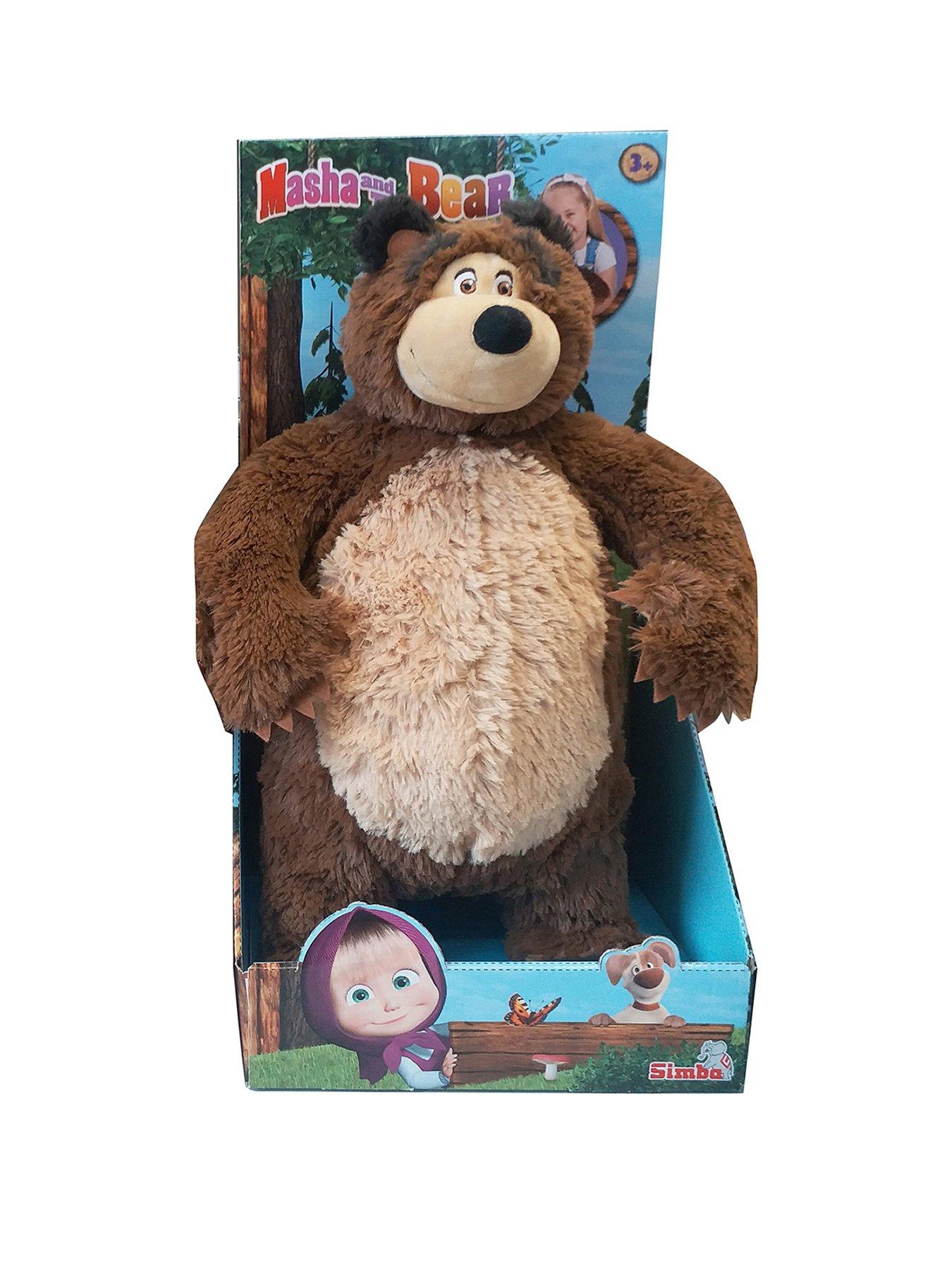 masha and the bear stuffed bear