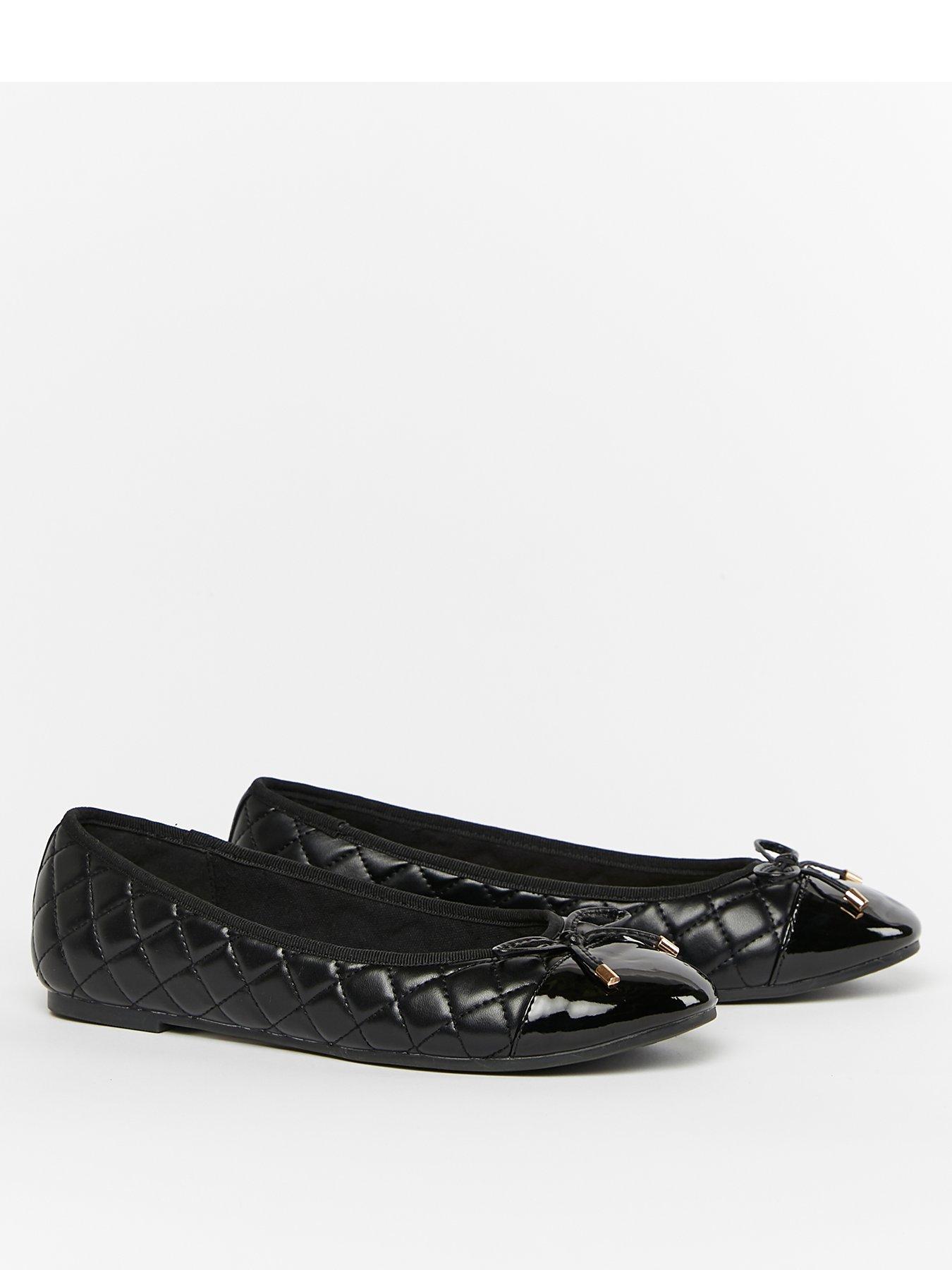 wide ballet flats