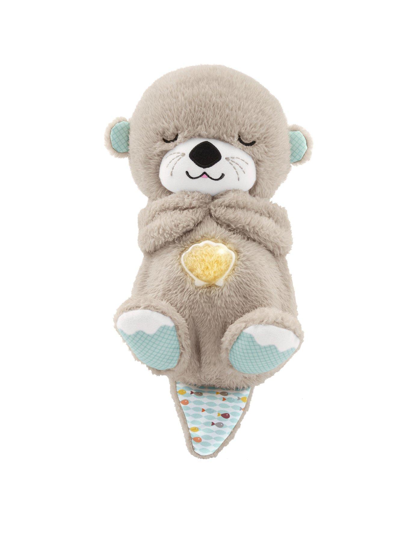 Image 3 of 8 of Fisher-Price Soothe 'n Snuggle Otter Plush&nbsp;Baby Toy with 11 Sensory Features