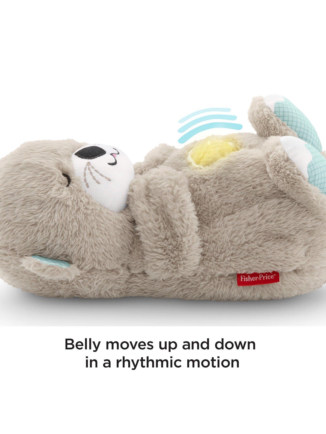 Image 4 of 8 of Fisher-Price Soothe 'n Snuggle Otter Plush&nbsp;Baby Toy with 11 Sensory Features