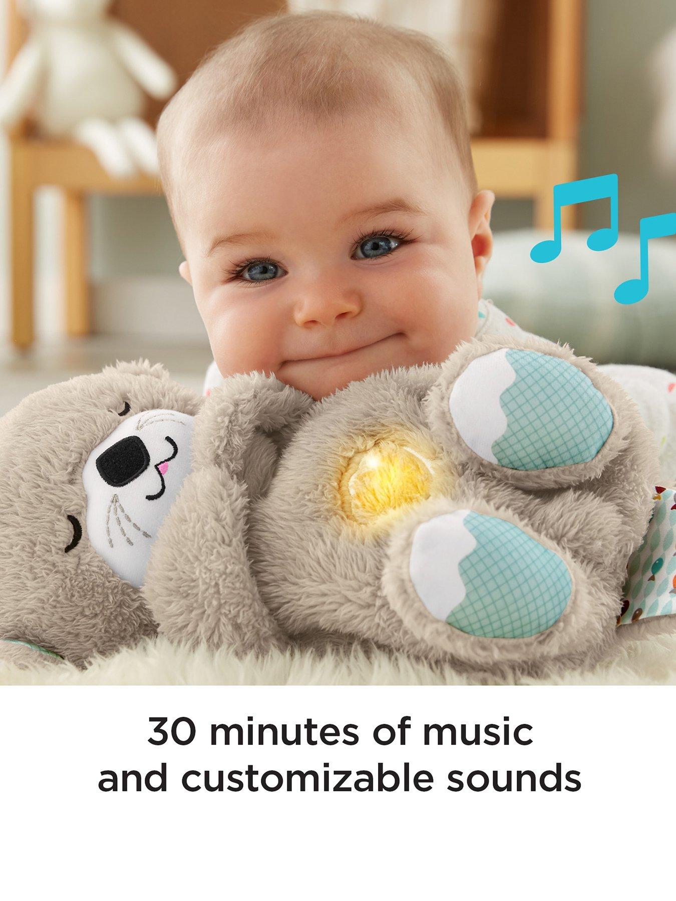 Image 6 of 8 of Fisher-Price Soothe 'n Snuggle Otter Plush&nbsp;Baby Toy with 11 Sensory Features