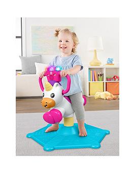 Fisher-Price   Bounce &Amp; Spin Unicorn