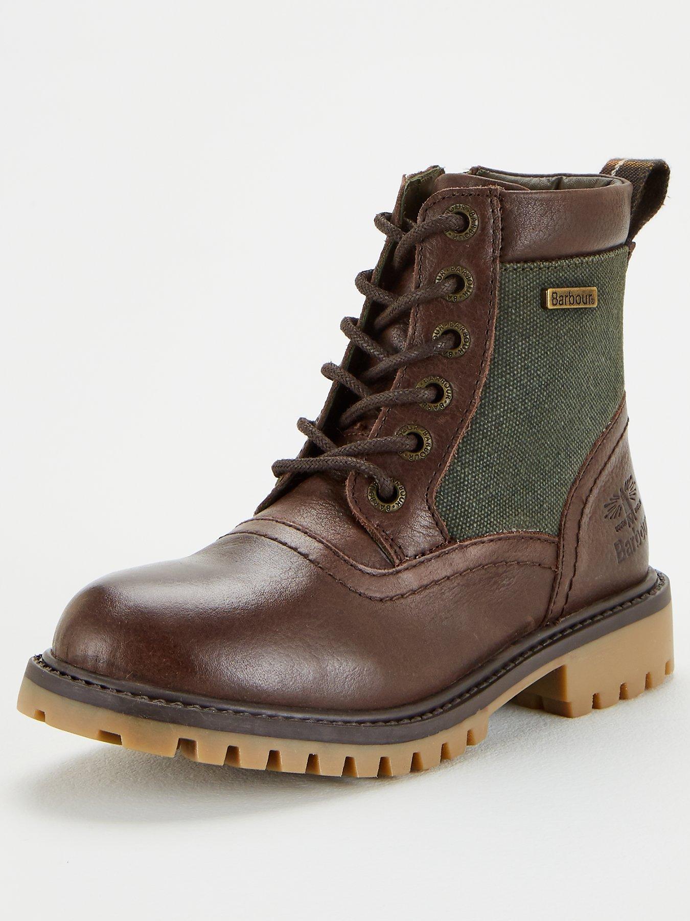 barbour lace up boots