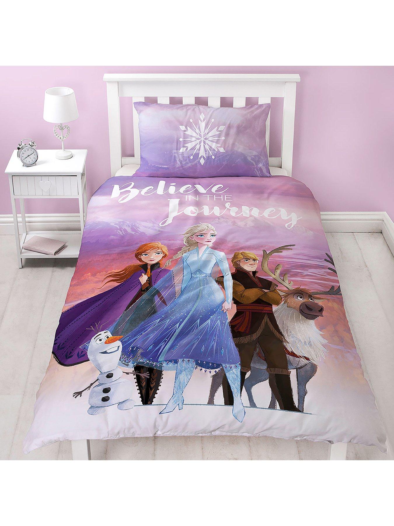 Disney Frozen Journey Single Duvet Cover Set Littlewoods Com