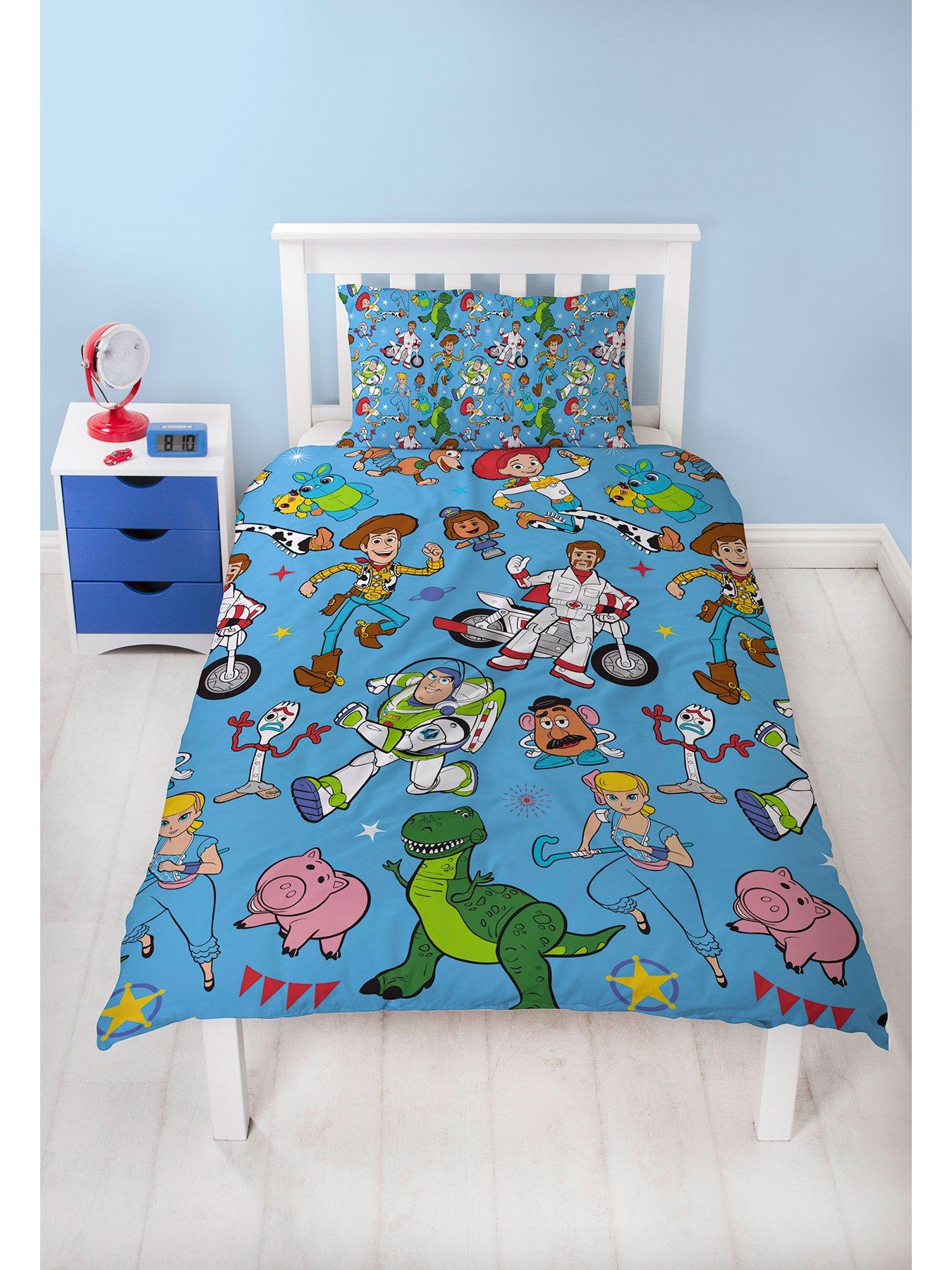 Polyester-Cotton Spiderman Ultimate Single Duvet Cover Set with Matching Pillow Case-Colourful Modern Design Perfect Children/’s Bedding White