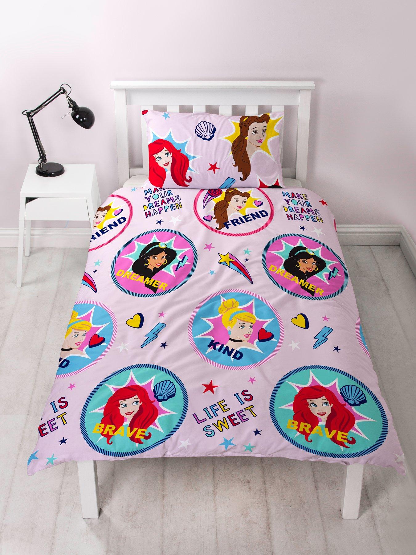 Disney Princess Fearless Single Duvet Cover Set Littlewoods Com