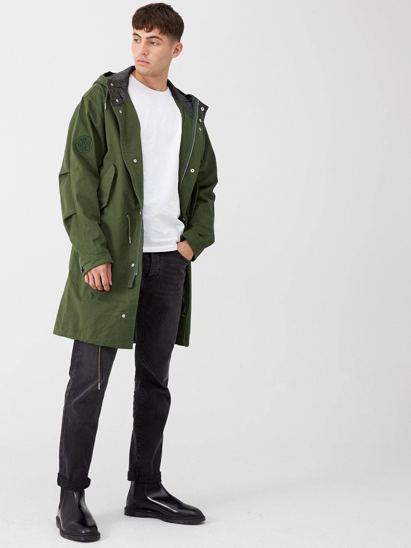 pretty green mens coats