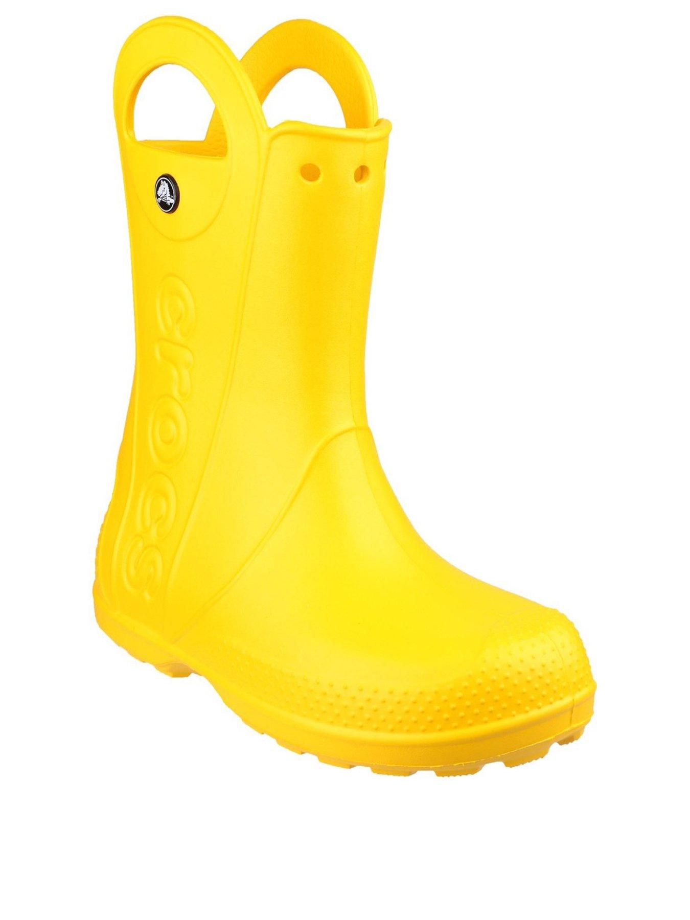 Croc hot sale wellington boots