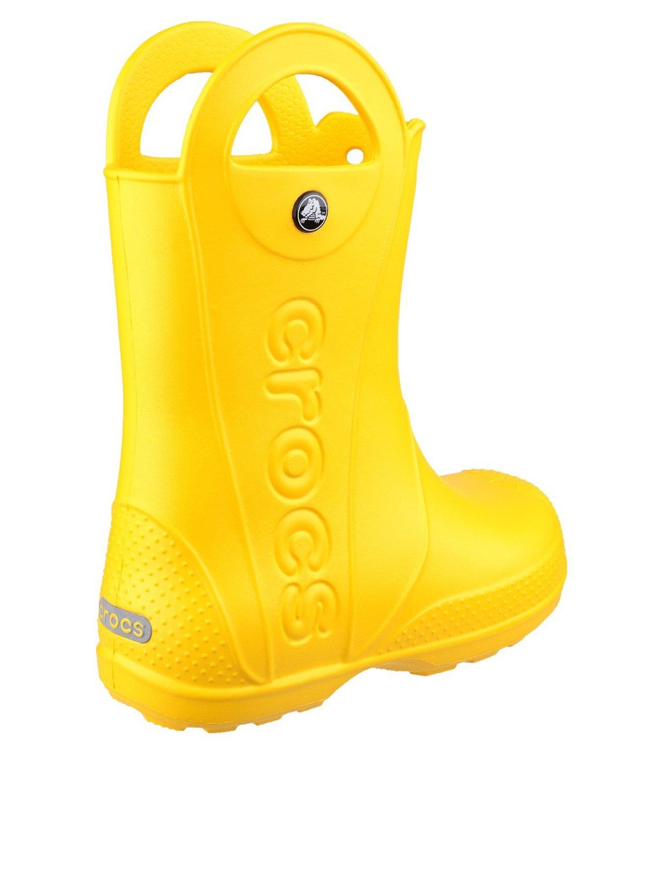 Crocs handle outlet it wellies