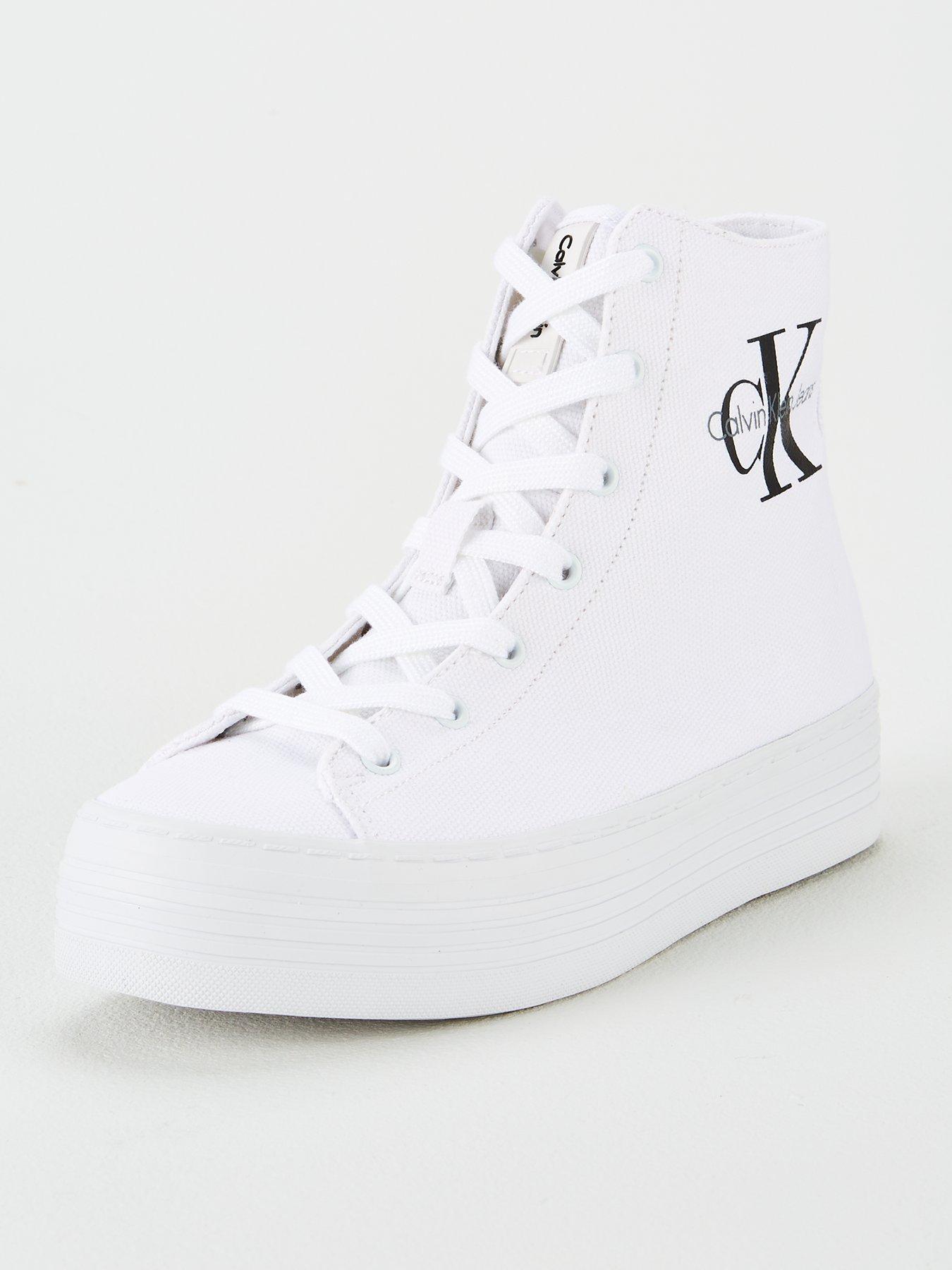 calvin klein high top shoes