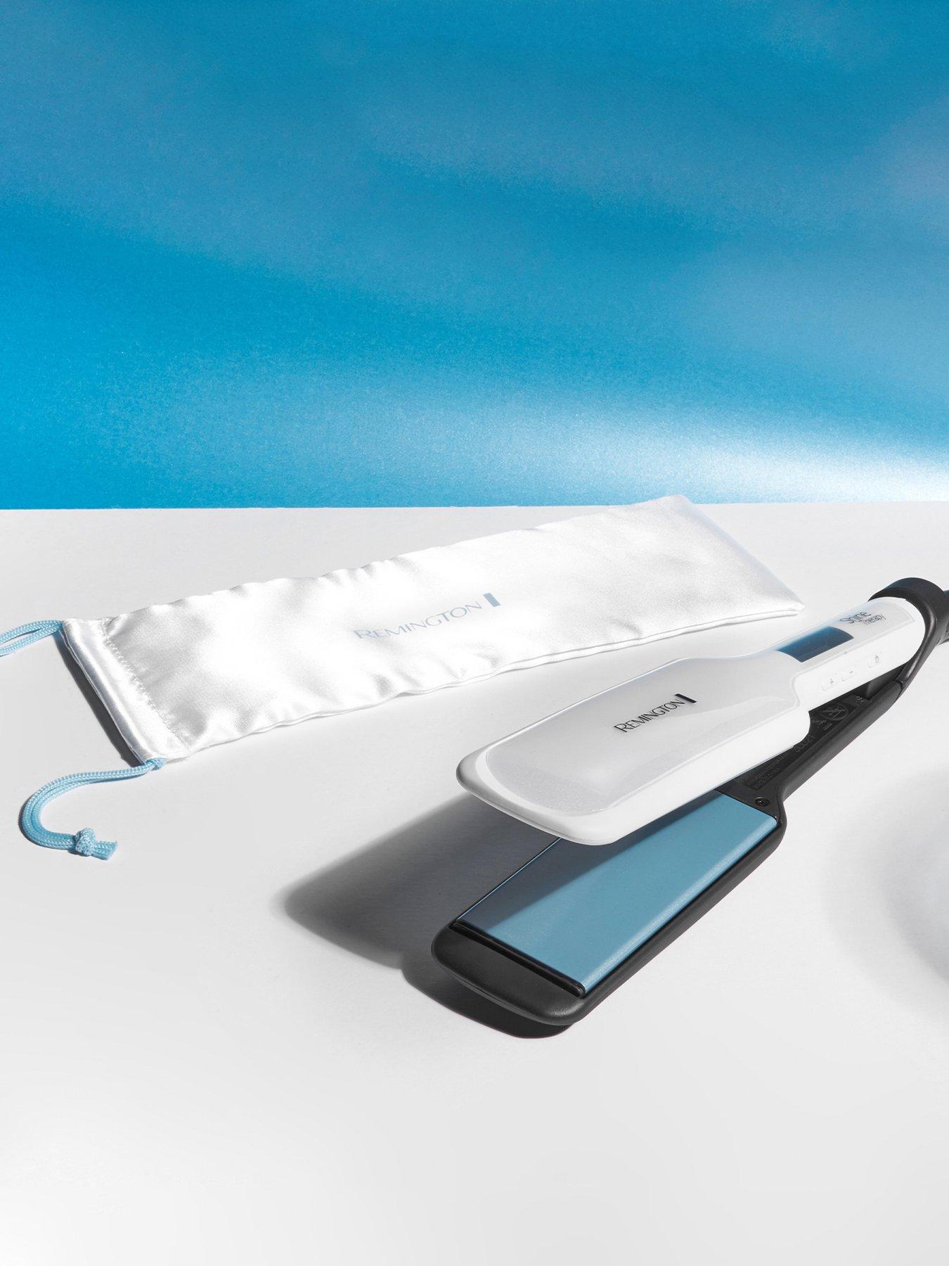 Image 4 of 7 of Remington Shine Therapy Wide Plate Straightener - S8550