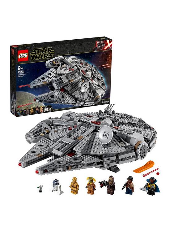 front image of lego-star-wars-millennium-falcontrade