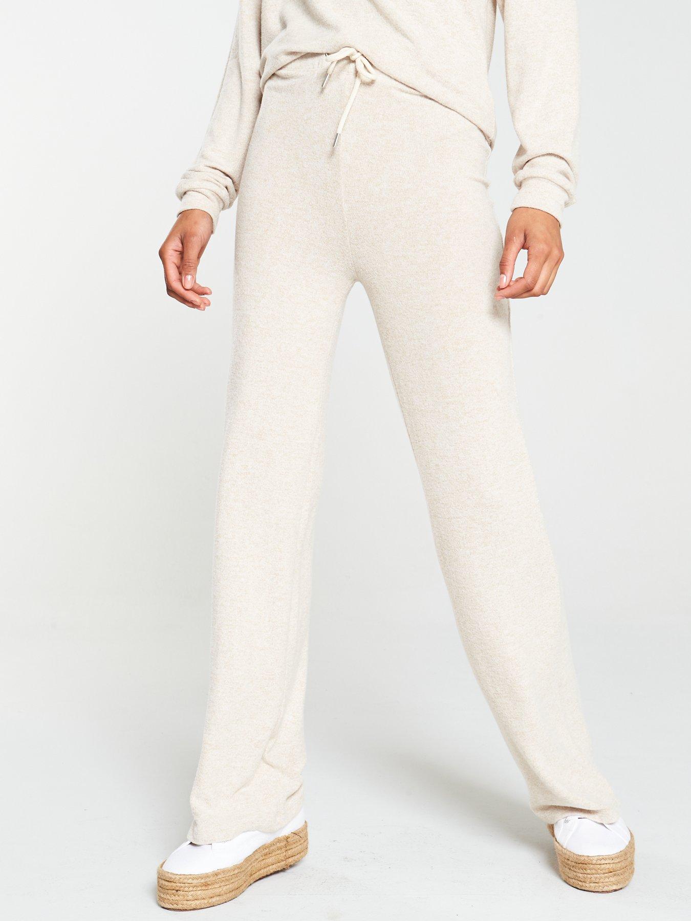 stone flared trousers